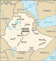 Ethiopian Tour Map